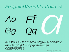 FreigeistVariable-Italic