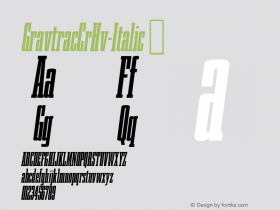 GravtracCrHv-Italic