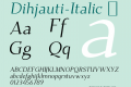 Dihjauti-Italic