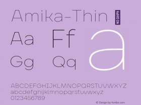 Amika-Thin