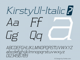 KirstyUl-Italic