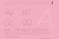 Qene-G-OutlineItalic