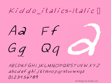 Kiddo_italics-Italic