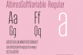 AlbireoSoftVariable-Regular