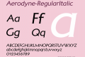 Aerodyne-RegularItalic