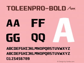 ToleenPro-Bold