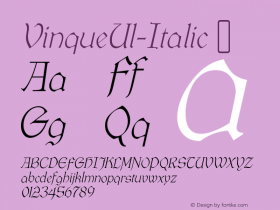 VinqueUl-Italic