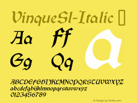 VinqueSl-Italic