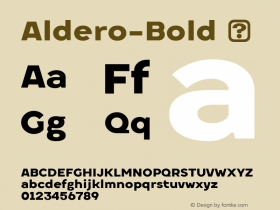 Aldero-Bold