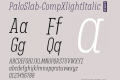 PaloSlab-CompXlightItalic