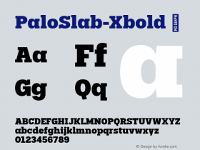 PaloSlab-Xbold