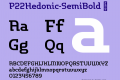 P22Hedonic-SemiBold