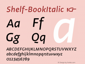 Shelf-BookItalic