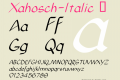 Xahosch-Italic