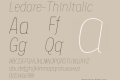 Ledare-ThinItalic