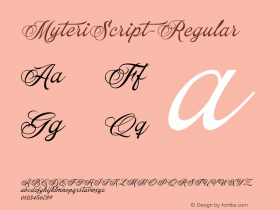 MyteriScript-Regular