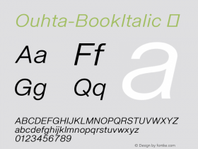 Ouhta-BookItalic