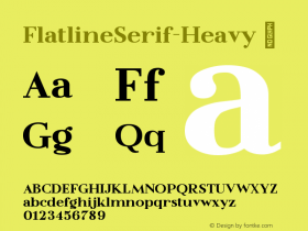 FlatlineSerif-Heavy