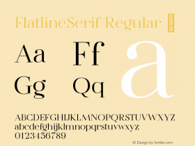 FlatlineSerif-Regular