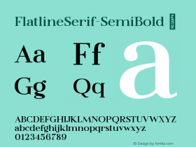 FlatlineSerif-SemiBold