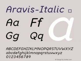 Aravis-Italic