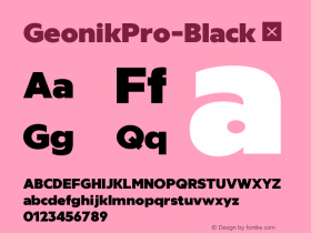 GeonikPro-Black