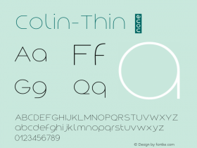 Colin-Thin