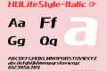 HULifeStyle-Italic