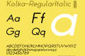 Kolka-RegularItalic