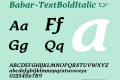 Bahar-TextBoldItalic