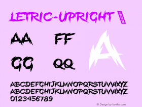 Letric-Upright