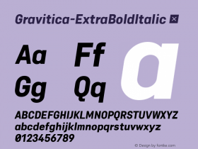 Gravitica-ExtraBoldItalic
