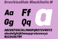 GraviticaSlab-BlackItalic