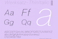 Werksatz-ThinItalic