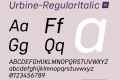 Urbine-RegularItalic