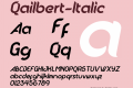 Qailbert-Italic