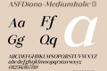 ASFDiana-MediumItalic