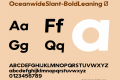 OceanwideSlant-BoldLeaning