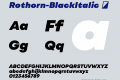 Rothorn-BlackItalic