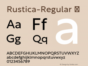 Rustica-Regular