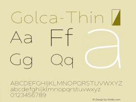 Golca-Thin