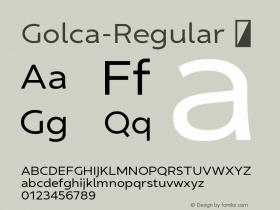 Golca-Regular