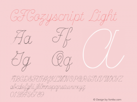 CFCozyscript-Light