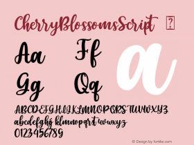 CherryBlossomsScript