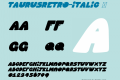 TaurusRetro-Italic