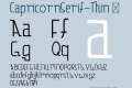 CapricornSerif-Thin