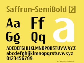 Saffron-SemiBold