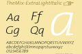 TheMix-ExtraLightItalic