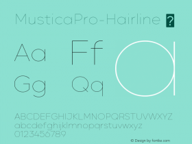 MusticaPro-Hairline