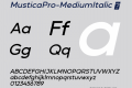 MusticaPro-MediumItalic